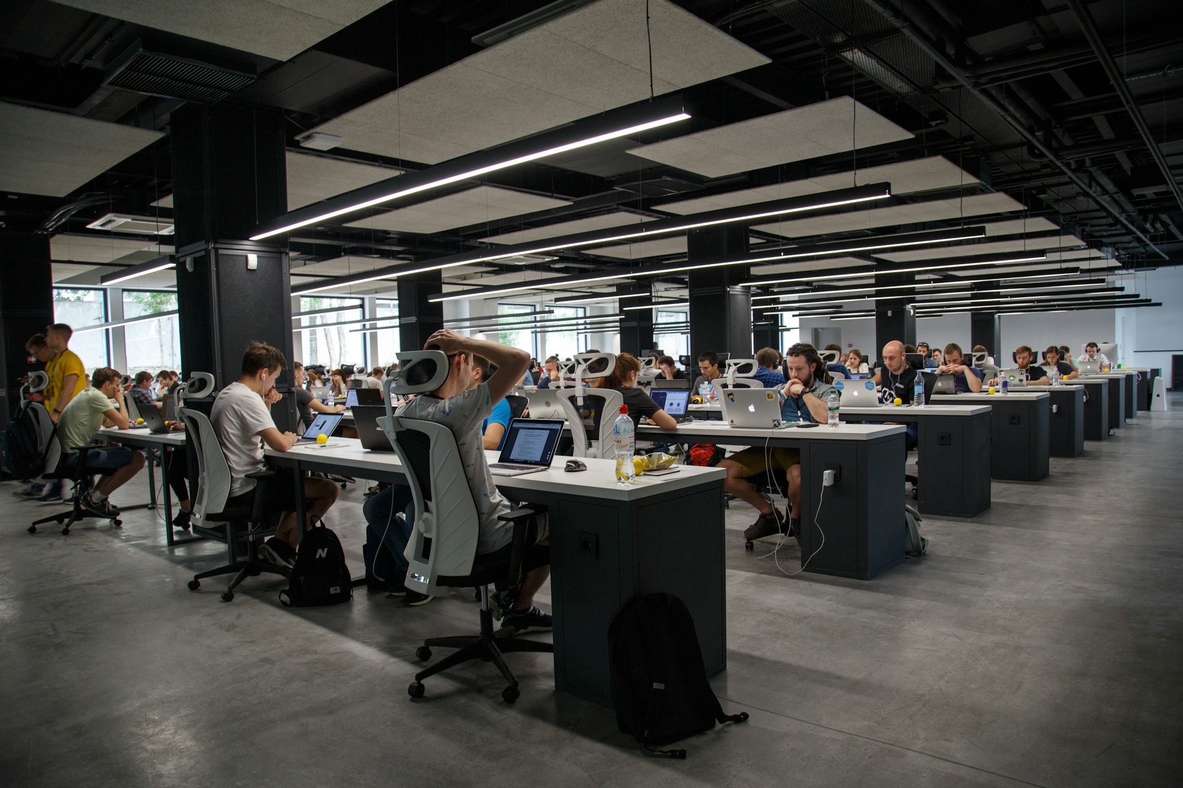 Bright modern workspace for professional services teams